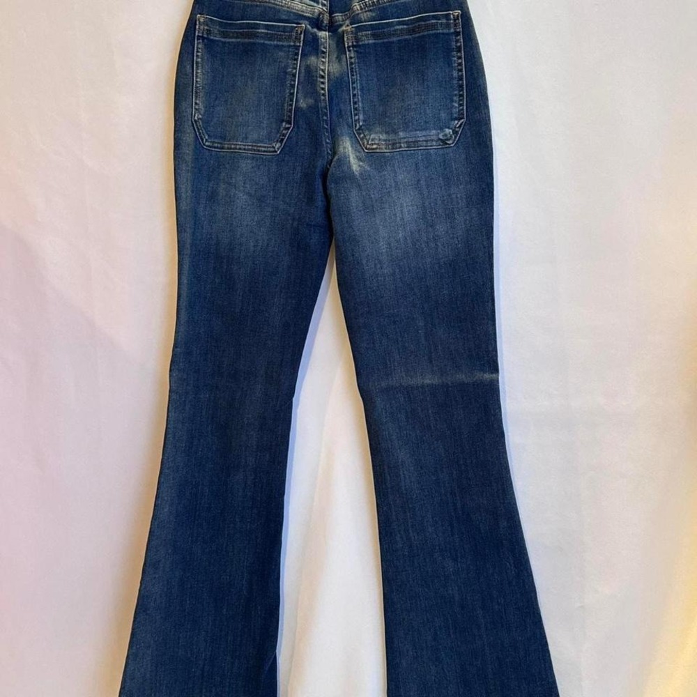 Joie NWT low rise Women Junior Jeans Woven detail waist Size 0 Style Nullia - Picture 6 of 8
